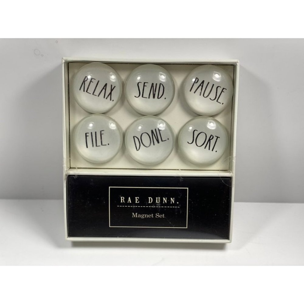 RAE DUNN MAGNET SET
